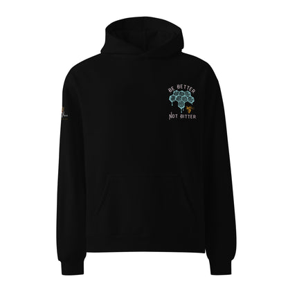 Be Better Not Bitter Unisex Plush Hoodie - My Social Cat Bonafide Boutique LLCBe Better Not Bitter Unisex Plush HoodieHooded sweatshirtMy Social Cat Bonafide Boutique LLCBlackSbebetter
