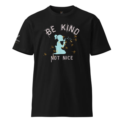 Be Kind Not Nice Unisex Premium Tee - My Social Cat Bonafide Boutique LLCBe Kind Not Nice Unisex Premium TeeT-shirtMy Social Cat Bonafide Boutique LLCBlackSbekind