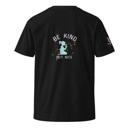 Be Kind Not Nice Unisex Premium Tee - My Social Cat Bonafide Boutique LLCBe Kind Not Nice Unisex Premium TeeT-shirtMy Social Cat Bonafide Boutique LLCBlackSbekind