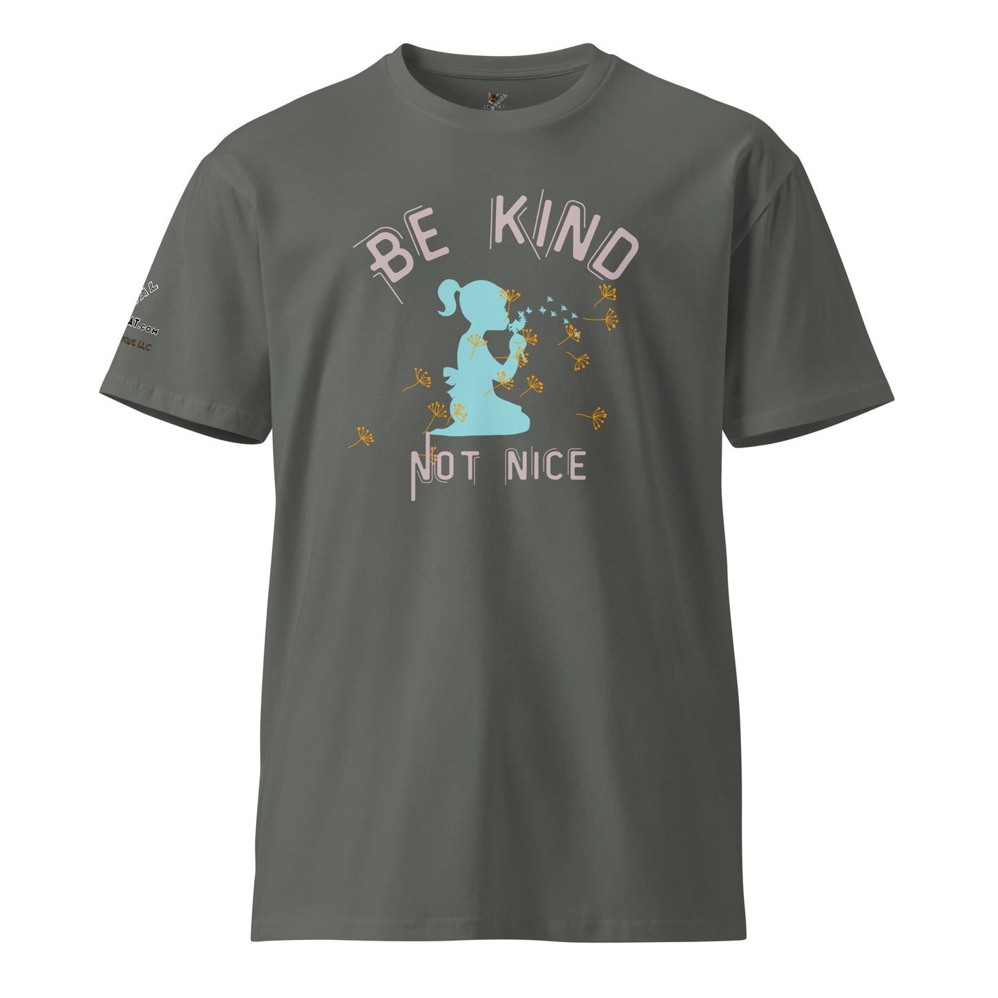 Be Kind Not Nice Unisex Premium Tee - My Social Cat Bonafide Boutique LLCBe Kind Not Nice Unisex Premium TeeT-shirtMy Social Cat Bonafide Boutique LLCCharcoalSbekind