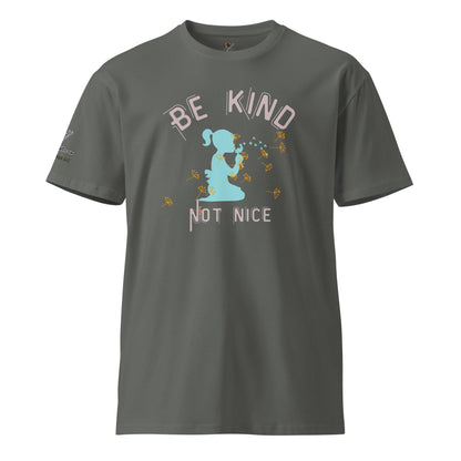 Be Kind Not Nice Unisex Premium Tee - My Social Cat Bonafide Boutique LLCBe Kind Not Nice Unisex Premium TeeT-shirtMy Social Cat Bonafide Boutique LLCCharcoalSbekind