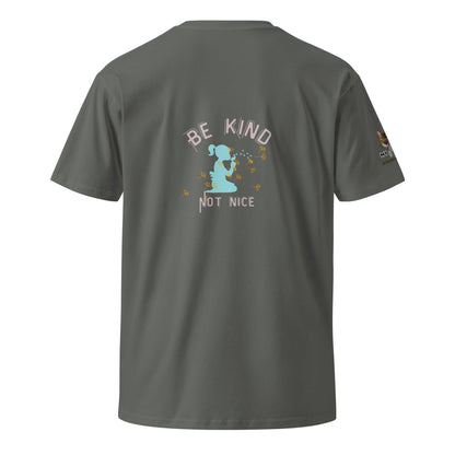 Be Kind Not Nice Unisex Premium Tee - My Social Cat Bonafide Boutique LLCBe Kind Not Nice Unisex Premium TeeT-shirtMy Social Cat Bonafide Boutique LLCCharcoalSbekind