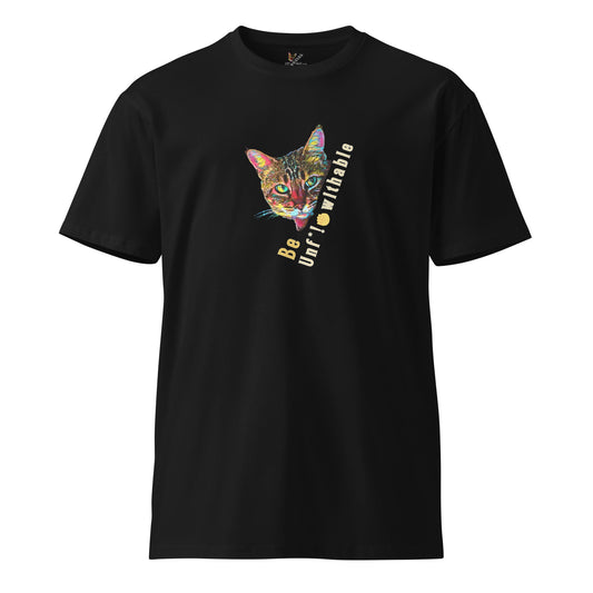 Be Unf*!*withable Unisex Premium Tee - My Social Cat Bonafide Boutique LLCBe Unf*!*withable Unisex Premium TeeT-shirtMy Social Cat Bonafide Boutique LLCSbecat