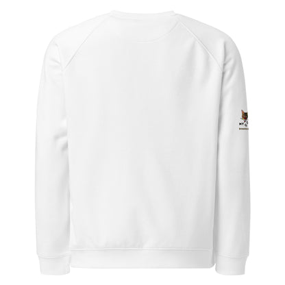 Be Unique Unisex Organic Plush Sweatshirt - My Social Cat Bonafide Boutique LLCBe Unique Unisex Organic Plush SweatshirtSweatshirtMy Social Cat Bonafide Boutique LLCXSbemens
