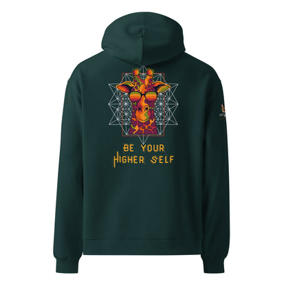 Be Your Higher Self Unisex Plush Hoodie - My Social Cat Bonafide Boutique LLCBe Your Higher Self Unisex Plush HoodieHooded sweatshirtMy Social Cat Bonafide Boutique LLCPine GreenSbegiraffe
