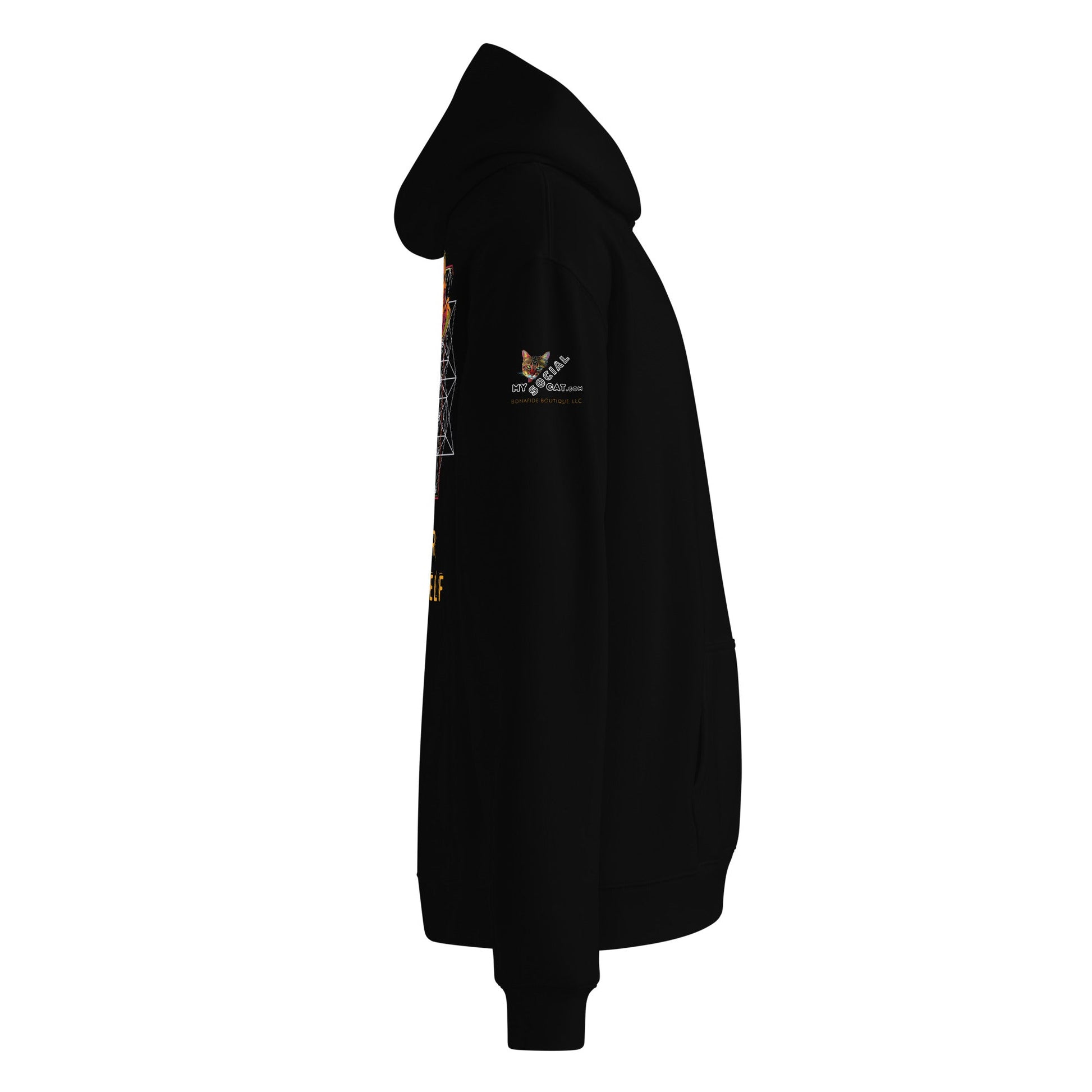 Be Your Higher Self Unisex Plush Hoodie - My Social Cat Bonafide Boutique LLCBe Your Higher Self Unisex Plush HoodieHooded sweatshirtMy Social Cat Bonafide Boutique LLCBlackSbegiraffe