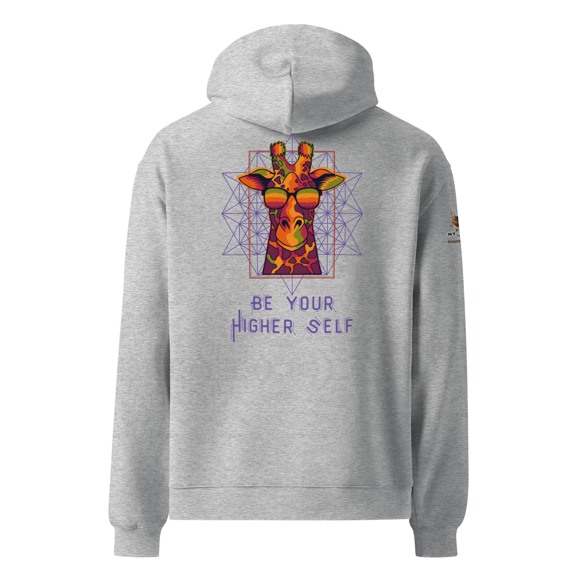 Be Your Higher Self Unisex Plush Hoodie - My Social Cat Bonafide Boutique LLCBe Your Higher Self Unisex Plush HoodieHooded sweatshirtMy Social Cat Bonafide Boutique LLCAthletic HeatherSbegiraffe