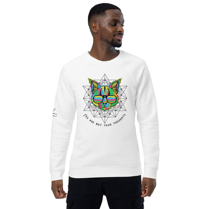 Cat Thoughts Plush Organic Sweatshirt - My Social Cat Bonafide Boutique LLCCat Thoughts Plush Organic SweatshirtSweatshirtMy Social Cat Bonafide Boutique LLCWhiteXScatplush