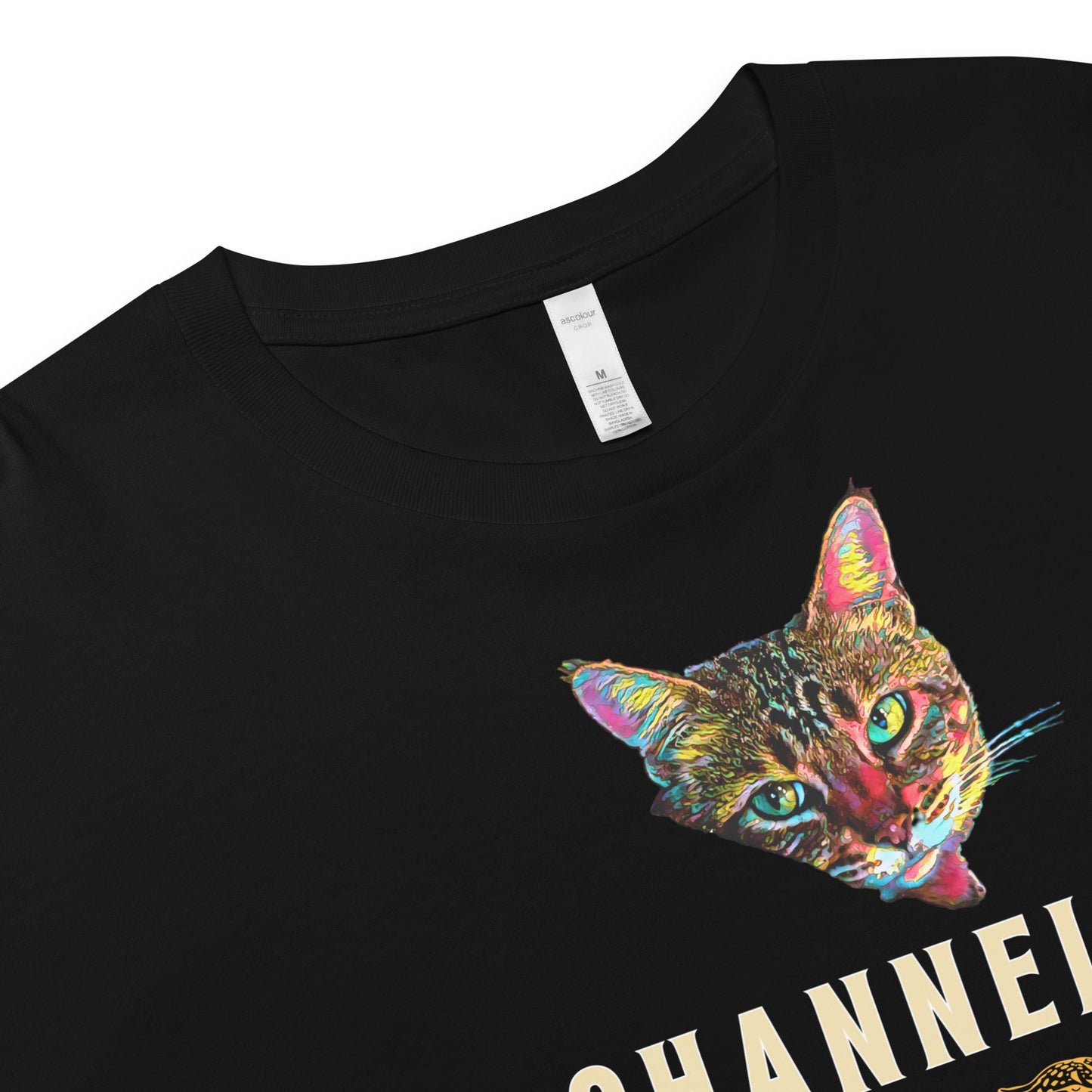 Channel Your Inner Leopard Women’s Crop Top - My Social Cat Bonafide Boutique LLCChannel Your Inner Leopard Women’s Crop Topcrop topMy Social Cat Bonafide Boutique LLCBlackXScatchannel