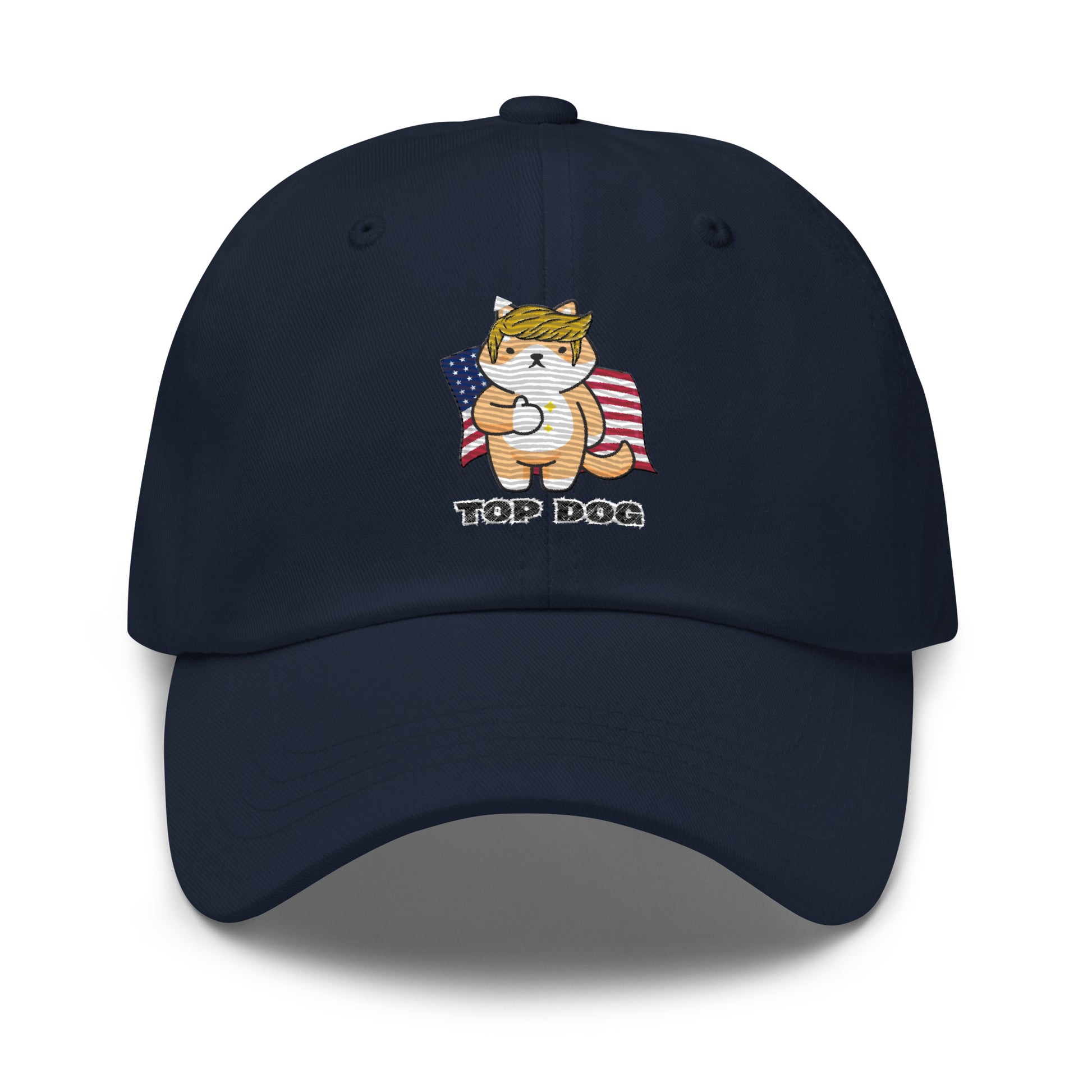 classic-dad-hat-navy-front-66a2b1c934a86 dad hat baseball usa trump top dog