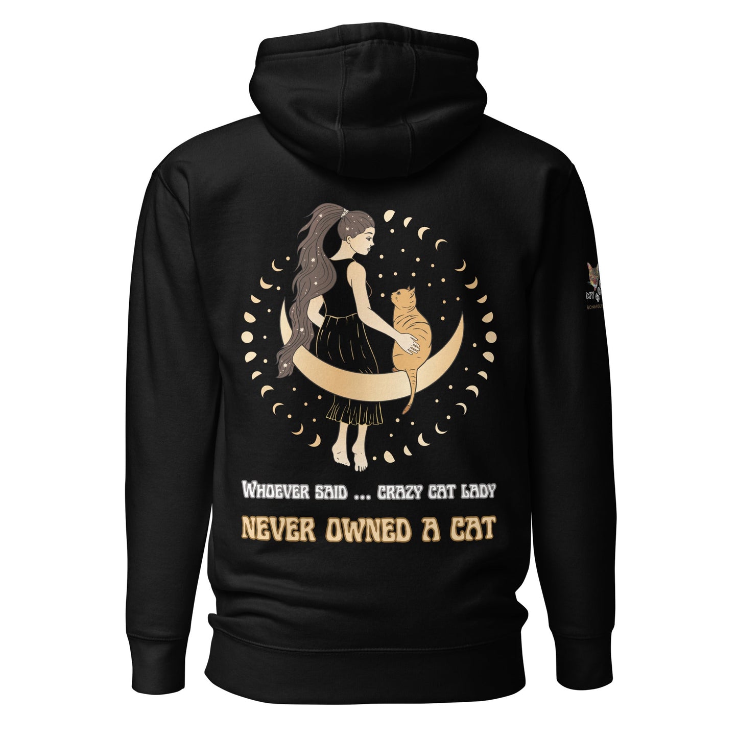 Crazy Cat Lady Unisex Hoodie - My Social Cat Bonafide Boutique LLCCrazy Cat Lady Unisex HoodieHooded sweatshirtMy Social Cat Bonafide Boutique LLCBlackScatcrazy
