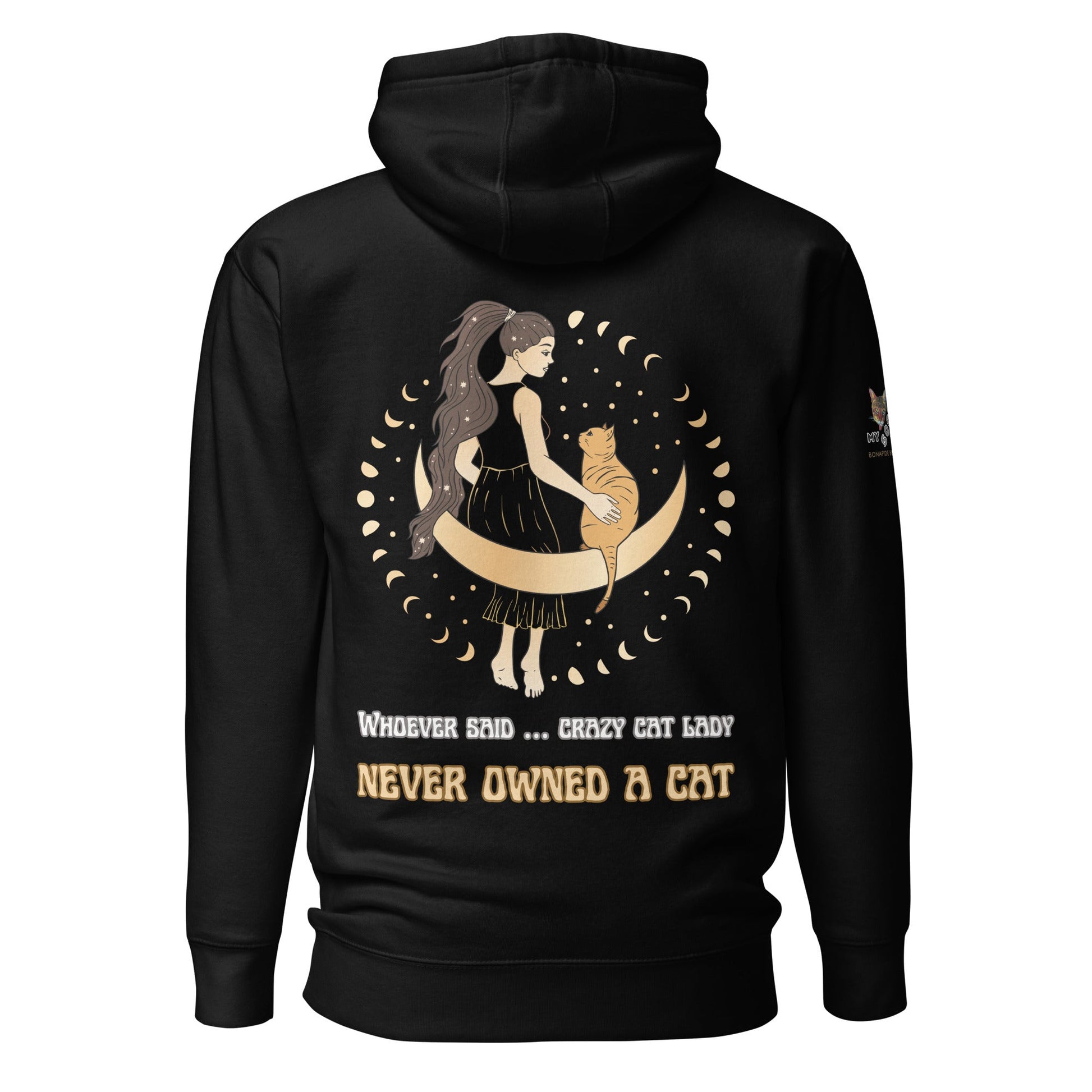 Crazy Cat Lady Unisex Hoodie - My Social Cat Bonafide Boutique LLCCrazy Cat Lady Unisex HoodieHooded sweatshirtMy Social Cat Bonafide Boutique LLCBlackScatcrazy