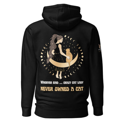 Crazy Cat Lady Unisex Hoodie - My Social Cat Bonafide Boutique LLCCrazy Cat Lady Unisex HoodieHooded sweatshirtMy Social Cat Bonafide Boutique LLCBlackScatcrazy