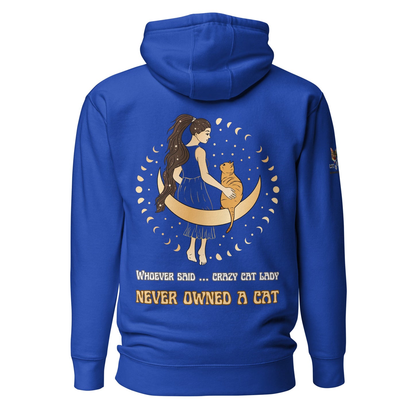 Crazy Cat Lady Unisex Hoodie - My Social Cat Bonafide Boutique LLCCrazy Cat Lady Unisex HoodieHooded sweatshirtMy Social Cat Bonafide Boutique LLCTeam RoyalScatcrazy