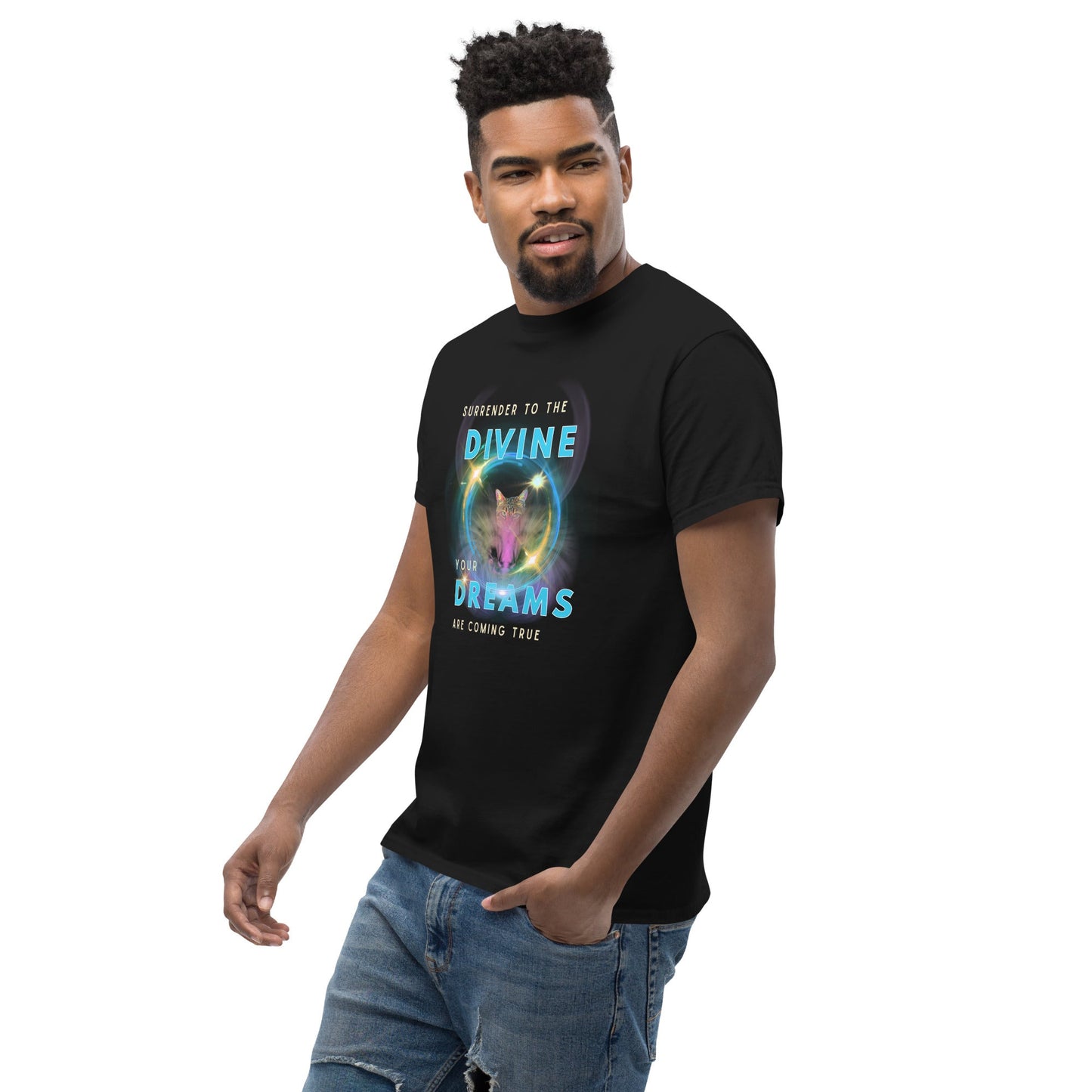 Divine Dreams Unisex Classic Tee - My Social Cat Bonafide Boutique LLC     