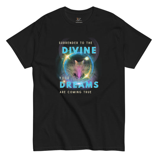 Divine Dreams Unisex Classic Tee - My Social Cat Bonafide Boutique LLCDivine Dreams Unisex Classic TeeT-shirtMy Social Cat Bonafide Boutique LLCBlackMdivinedreams