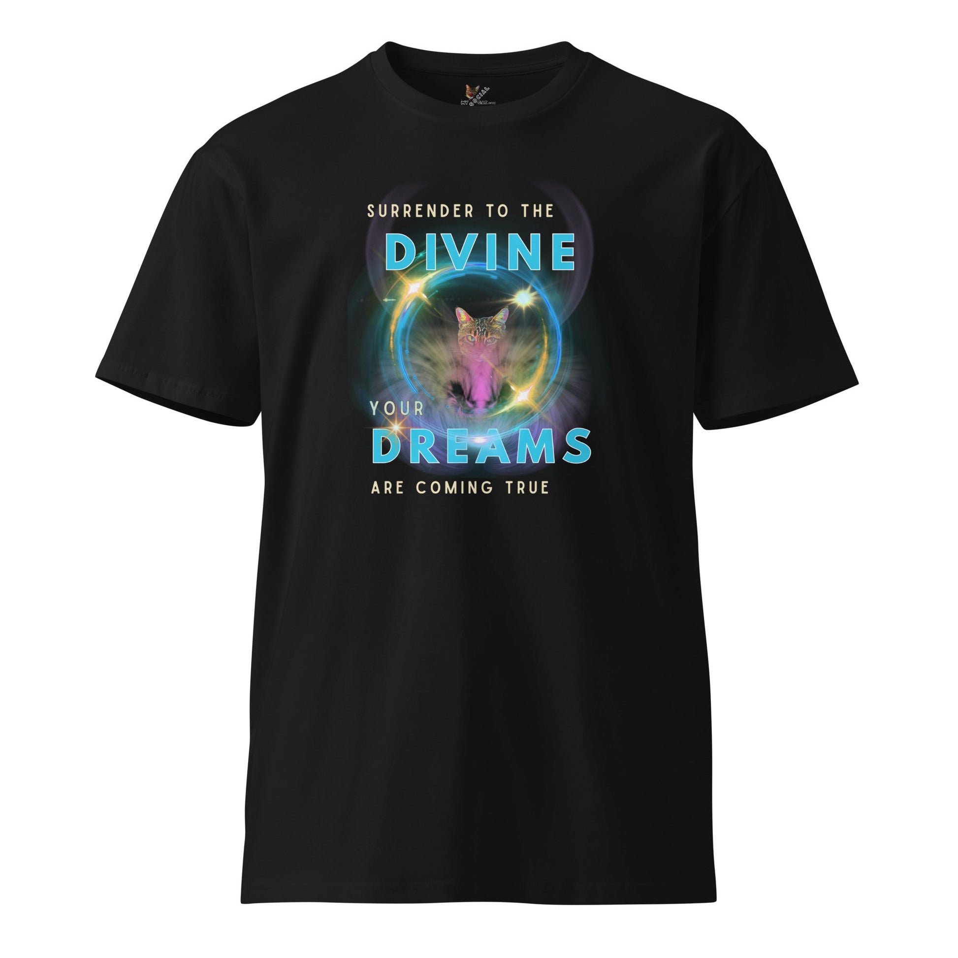 Divine Dreams Unisex Premium Tee - My Social Cat Bonafide Boutique LLCDivine Dreams Unisex Premium TeeT-shirtMy Social Cat Bonafide Boutique LLCBlackMdivinedreams