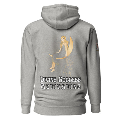 Divine Goddess Unisex Hoodie - My Social Cat Bonafide Boutique LLCDivine Goddess Unisex HoodieHooded sweatshirtMy Social Cat Bonafide Boutique LLCCarbon GreySactivatingdivine