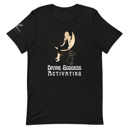 Divine Goddess Unisex Tee - My Social Cat Bonafide Boutique LLCDivine Goddess Unisex TeeT - shirtMy Social Cat Bonafide Boutique LLCBlackXSactivatingdivine