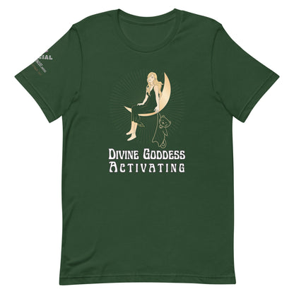 Divine Goddess Unisex Tee - My Social Cat Bonafide Boutique LLCDivine Goddess Unisex TeeT - shirtMy Social Cat Bonafide Boutique LLCForestSactivatingdivine