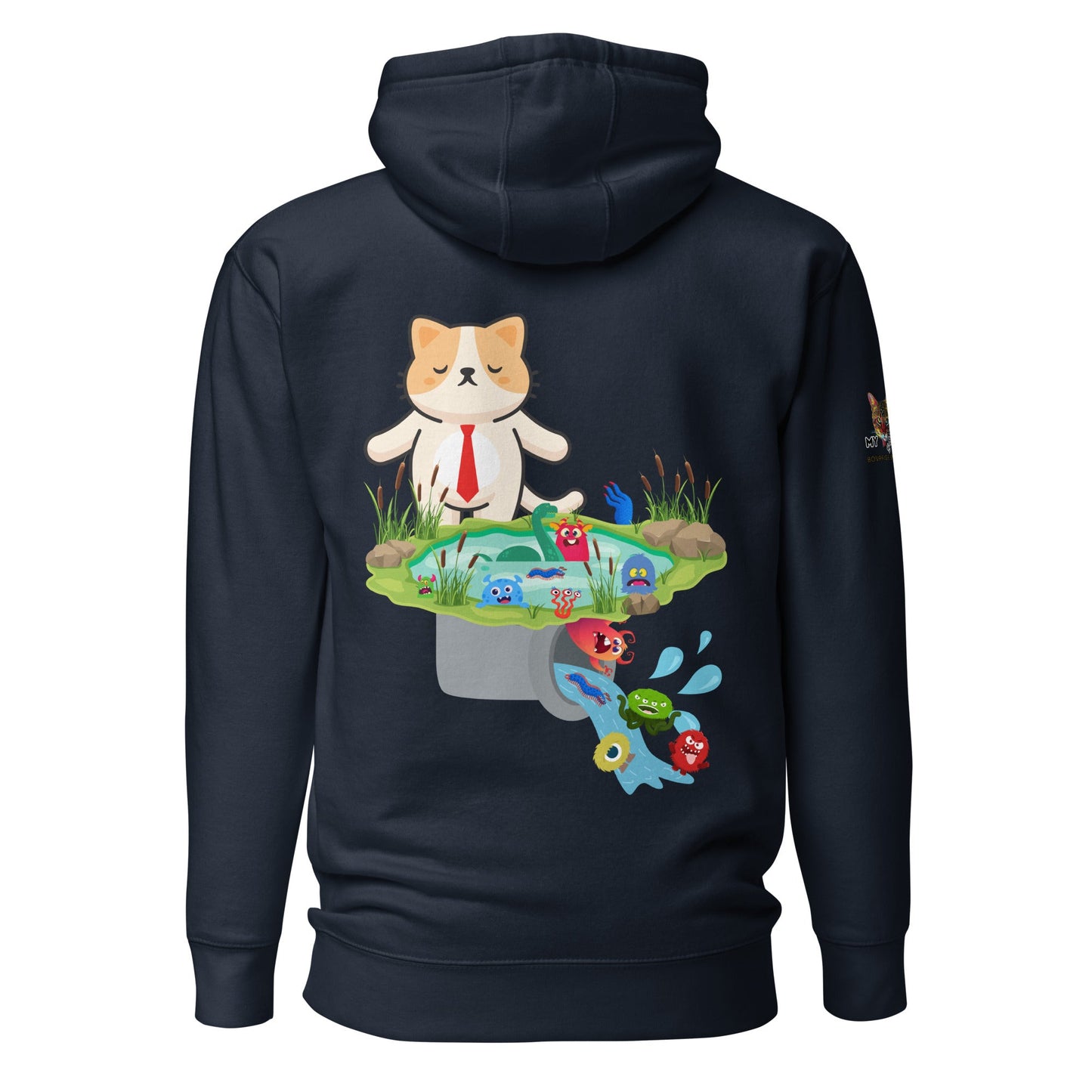 Drain the Swamp Unisex Hoodie - My Social Cat Bonafide Boutique LLCDrain the Swamp Unisex HoodieHooded sweatshirtMy Social Cat Bonafide Boutique LLCNavy BlazerSdrainhoodie