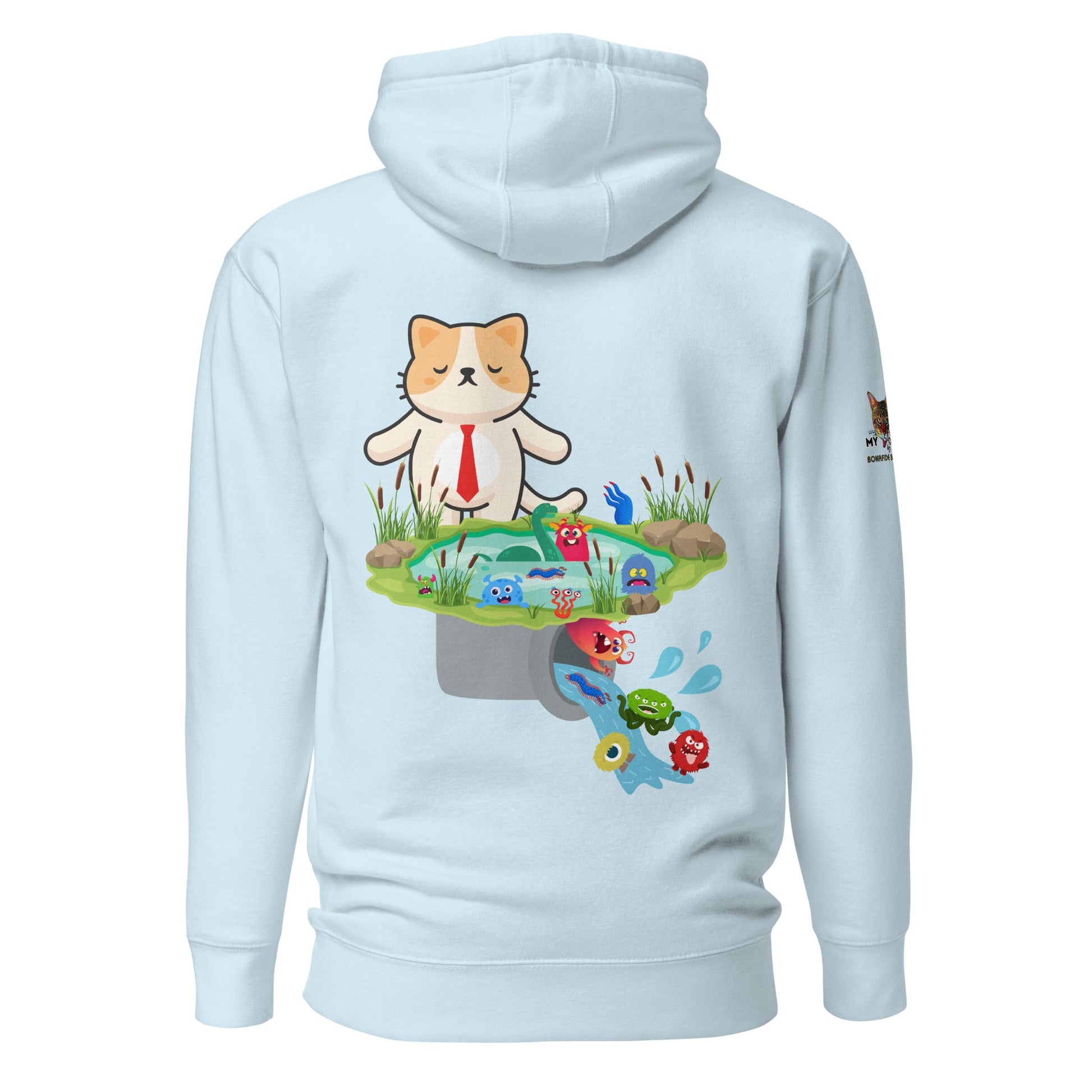 Drain the Swamp Unisex Hoodie - My Social Cat Bonafide Boutique LLCDrain the Swamp Unisex HoodieHooded sweatshirtMy Social Cat Bonafide Boutique LLCSky BlueSdrainhoodie