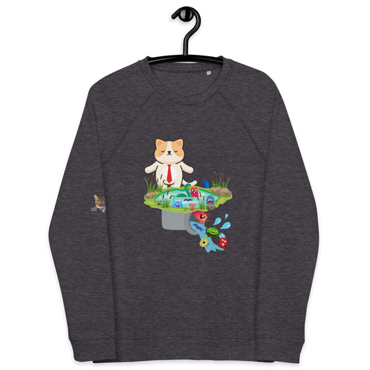 Drain the Swamp Unisex Plush Organic Sweatshirt - My Social Cat Bonafide Boutique LLCDrain the Swamp Unisex Plush Organic SweatshirtSweatshirtMy Social Cat Bonafide Boutique LLCCharcoal MelangeXSdrainswamp