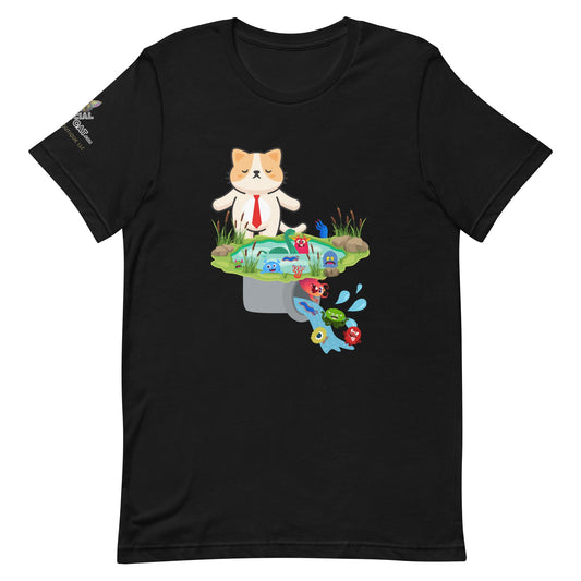 Drain the Swamp Unisex Tee - My Social Cat Bonafide Boutique LLCDrain the Swamp Unisex TeeT - shirtMy Social Cat Bonafide Boutique LLCBlackXSdrainshirt