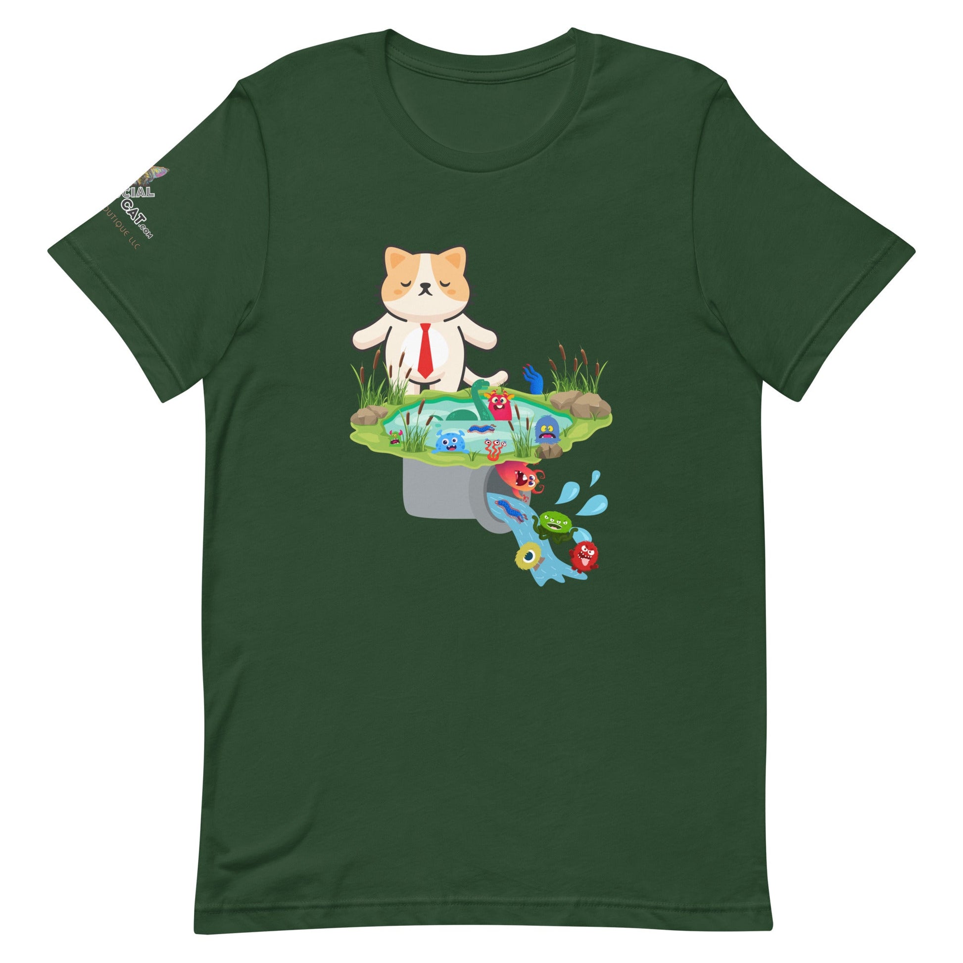Drain the Swamp Unisex Tee - My Social Cat Bonafide Boutique LLCDrain the Swamp Unisex TeeT - shirtMy Social Cat Bonafide Boutique LLCForestSdrainshirt