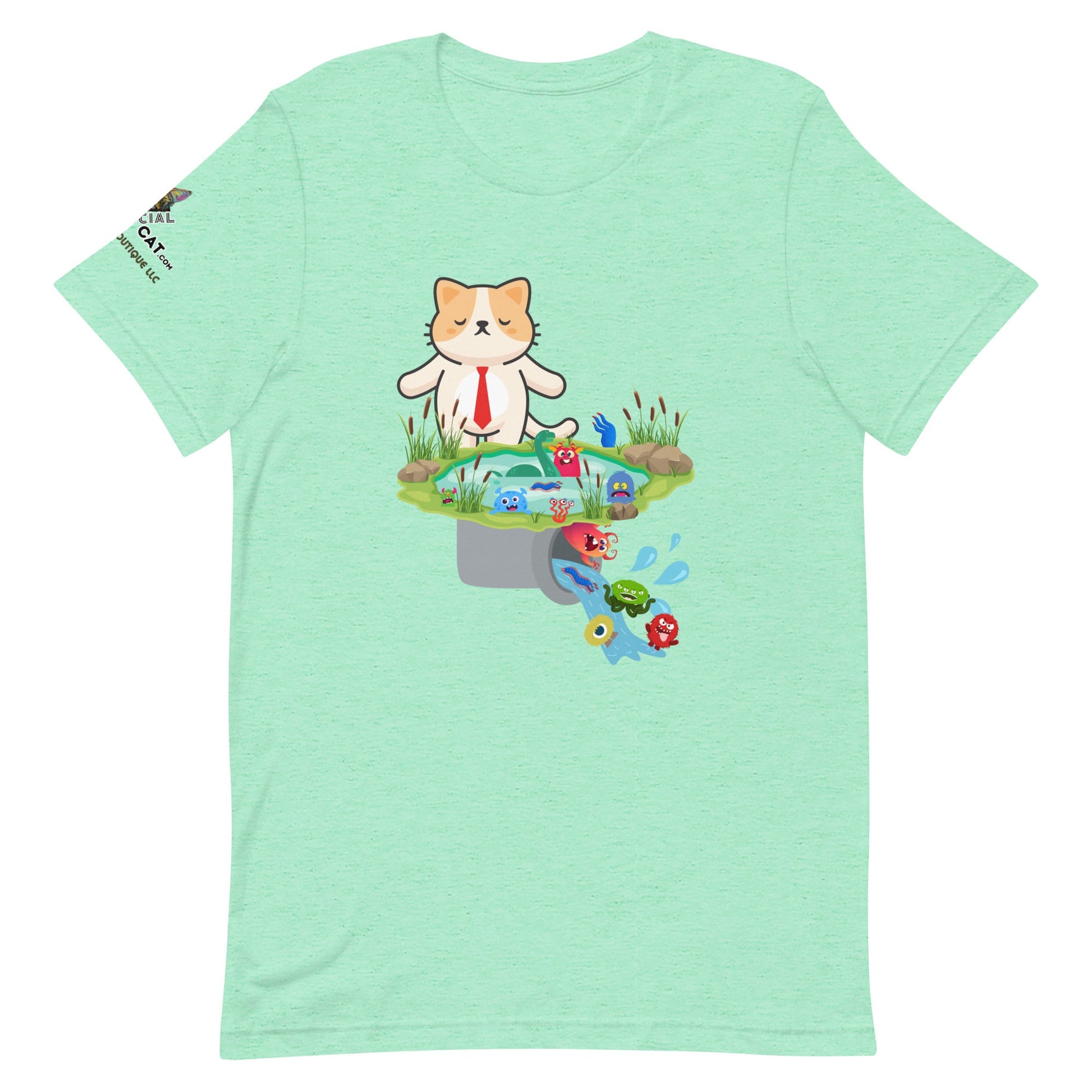 Drain the Swamp Unisex Tee - My Social Cat Bonafide Boutique LLCDrain the Swamp Unisex TeeT - shirtMy Social Cat Bonafide Boutique LLCHeather MintSdrainshirt