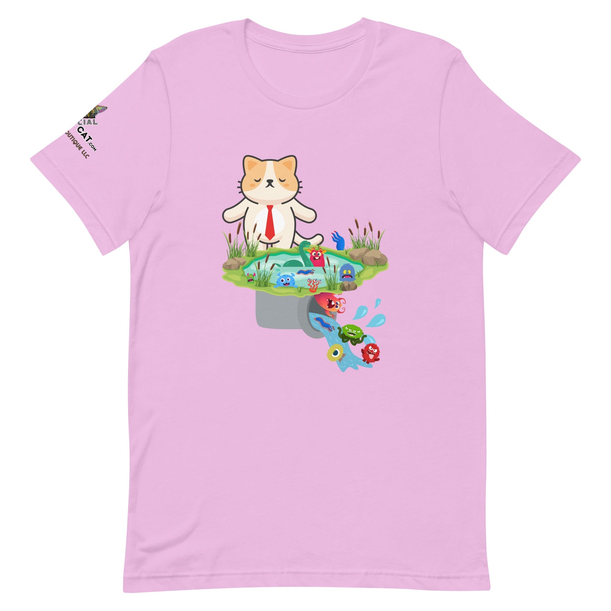 Drain the Swamp Unisex Tee - My Social Cat Bonafide Boutique LLCDrain the Swamp Unisex TeeT - shirtMy Social Cat Bonafide Boutique LLCLilacSdrainshirt