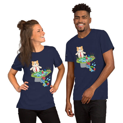 Drain the Swamp Unisex Tee - My Social Cat Bonafide Boutique LLCDrain the Swamp Unisex TeeT - shirtMy Social Cat Bonafide Boutique LLCNavyXSdrainshirt