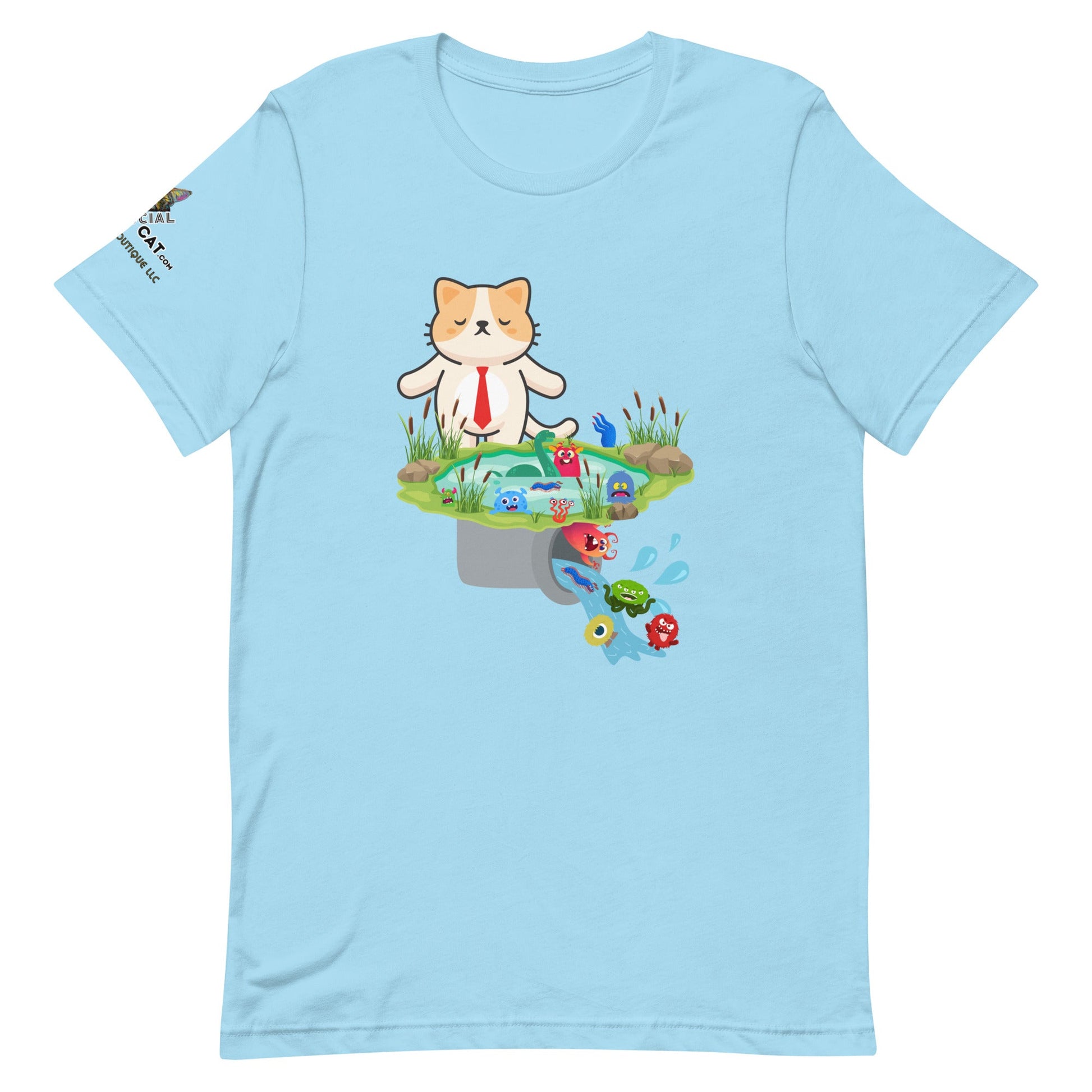Drain the Swamp Unisex Tee - My Social Cat Bonafide Boutique LLCDrain the Swamp Unisex TeeT - shirtMy Social Cat Bonafide Boutique LLCOcean BlueSdrainshirt