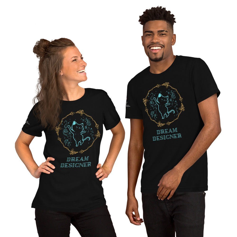 Dream Designer Unisex Tee - My Social Cat Bonafide Boutique LLCDream Designer Unisex TeeT-shirtMy Social Cat Bonafide Boutique LLCBlackXSdesignerdream