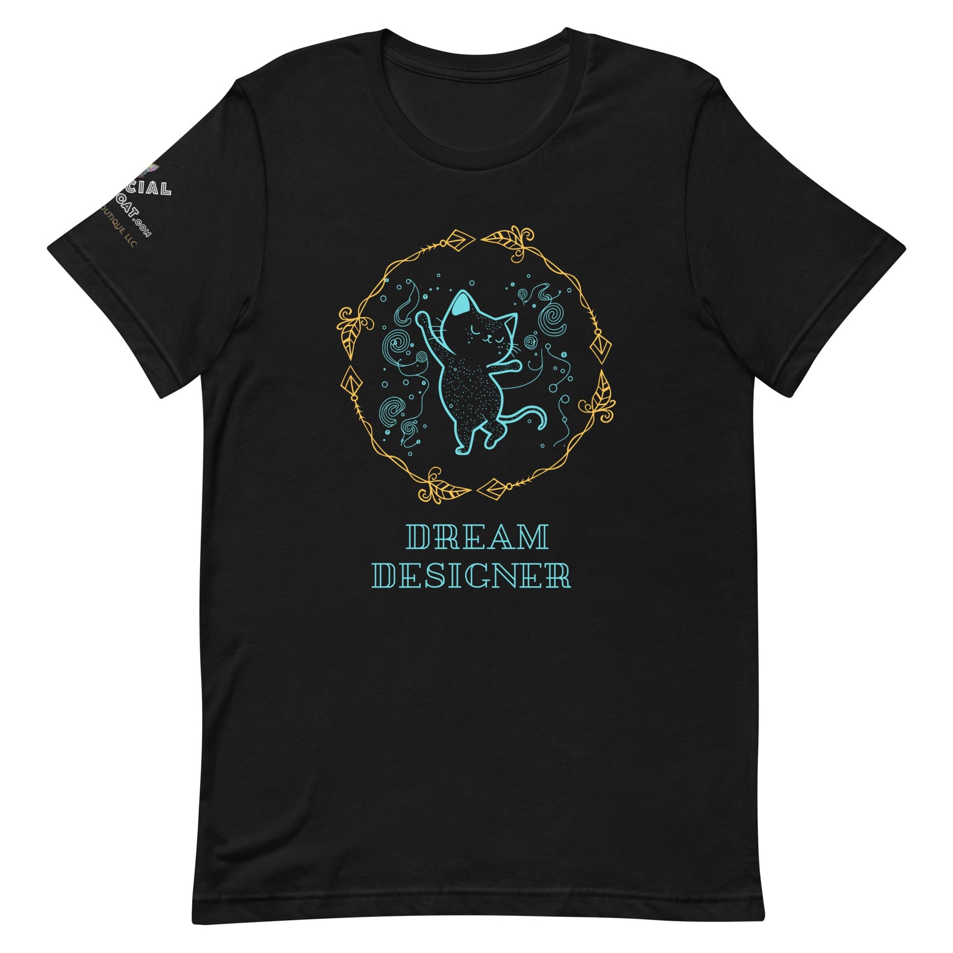 Dream Designer Unisex Tee - My Social Cat Bonafide Boutique LLCDream Designer Unisex TeeT-shirtMy Social Cat Bonafide Boutique LLCBlackXSdesignerdream