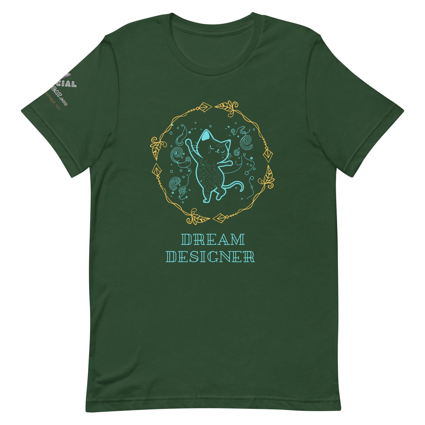 Dream Designer Unisex Tee - My Social Cat Bonafide Boutique LLCDream Designer Unisex TeeT-shirtMy Social Cat Bonafide Boutique LLCForestSdesignerdream