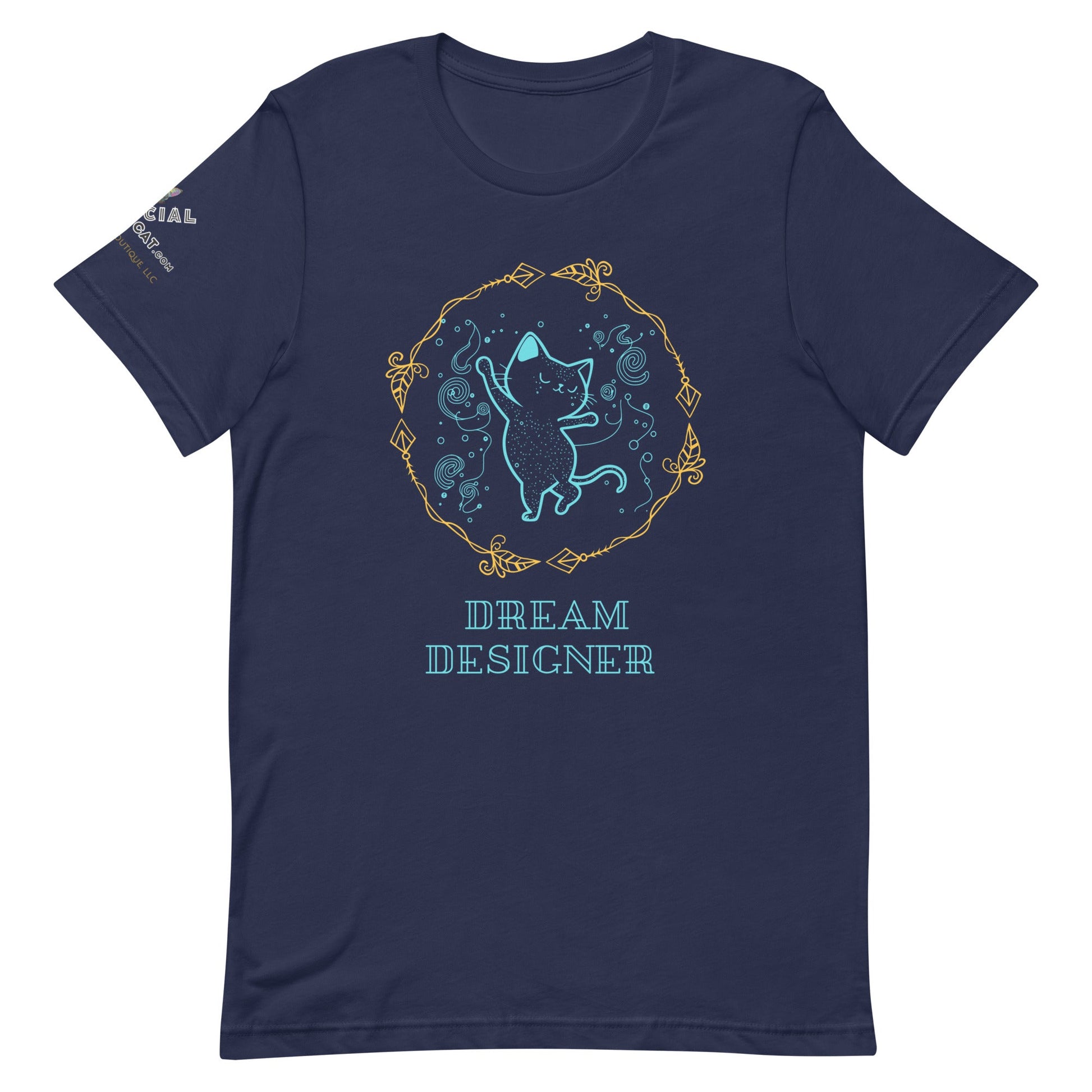 Dream Designer Unisex Tee - My Social Cat Bonafide Boutique LLCDream Designer Unisex TeeT-shirtMy Social Cat Bonafide Boutique LLCNavyXSdesignerdream