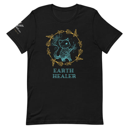 Earth Healer Unisex Tee - My Social Cat Bonafide Boutique LLCEarth Healer Unisex TeeT-shirtMy Social Cat Bonafide Boutique LLCBlackXSearthhealer