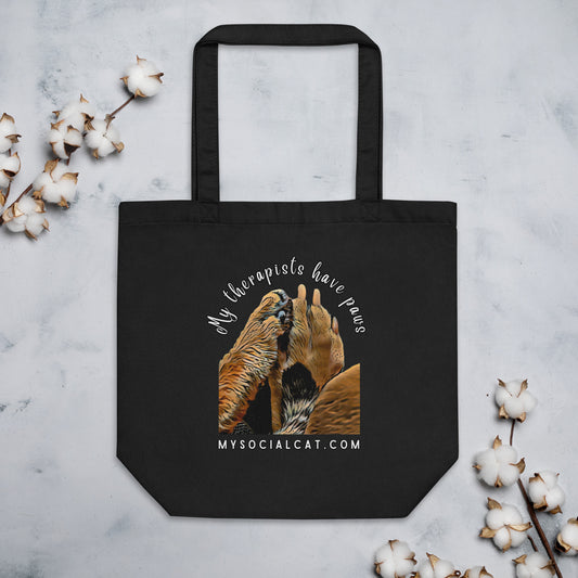 My Therapists Have Paws Eco Tote Bag