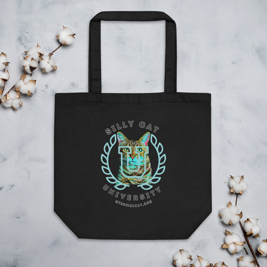 Silly Cat Eco Tote Bag