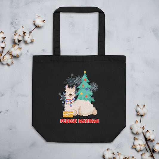 Fleece Navidad Eco Tote Bag