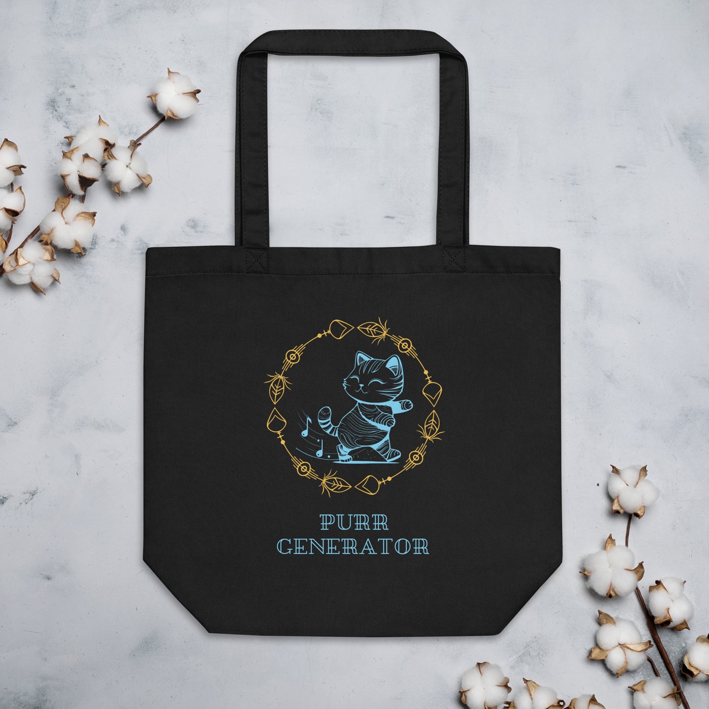 Purr Generator Eco Tote Bag