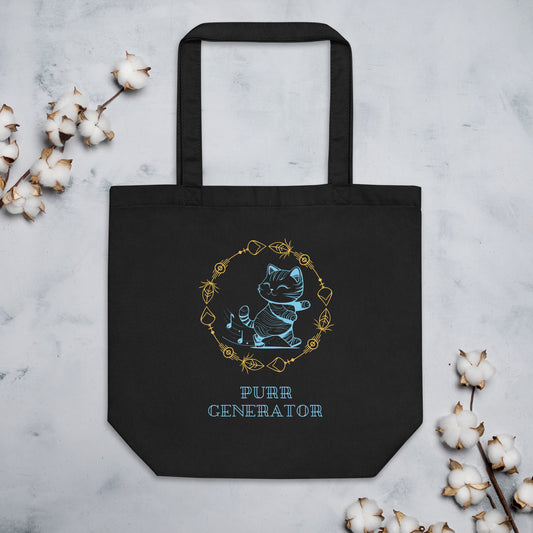 Purr Generator Eco Tote Bag