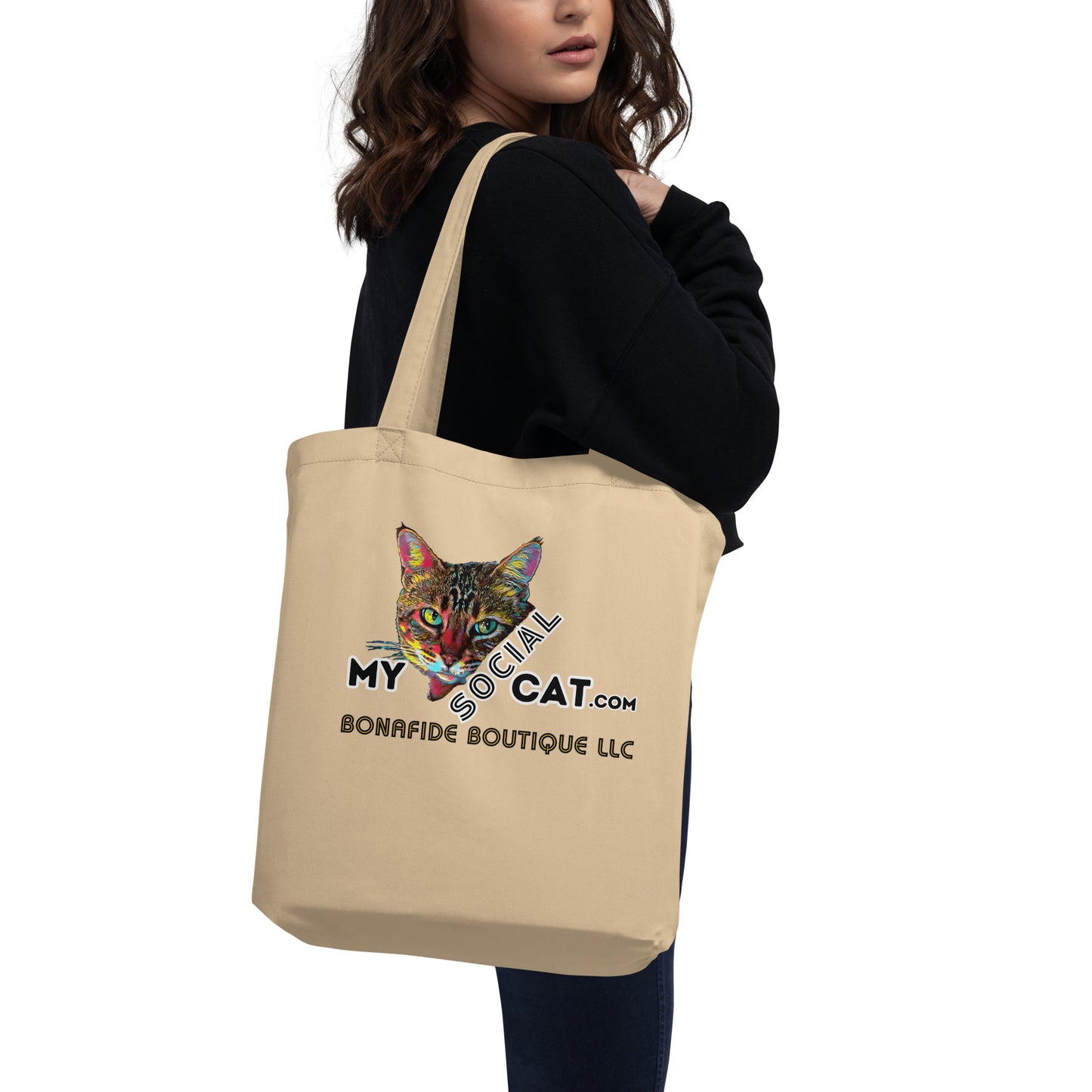 Cat Dynamite Eco Tote Bag