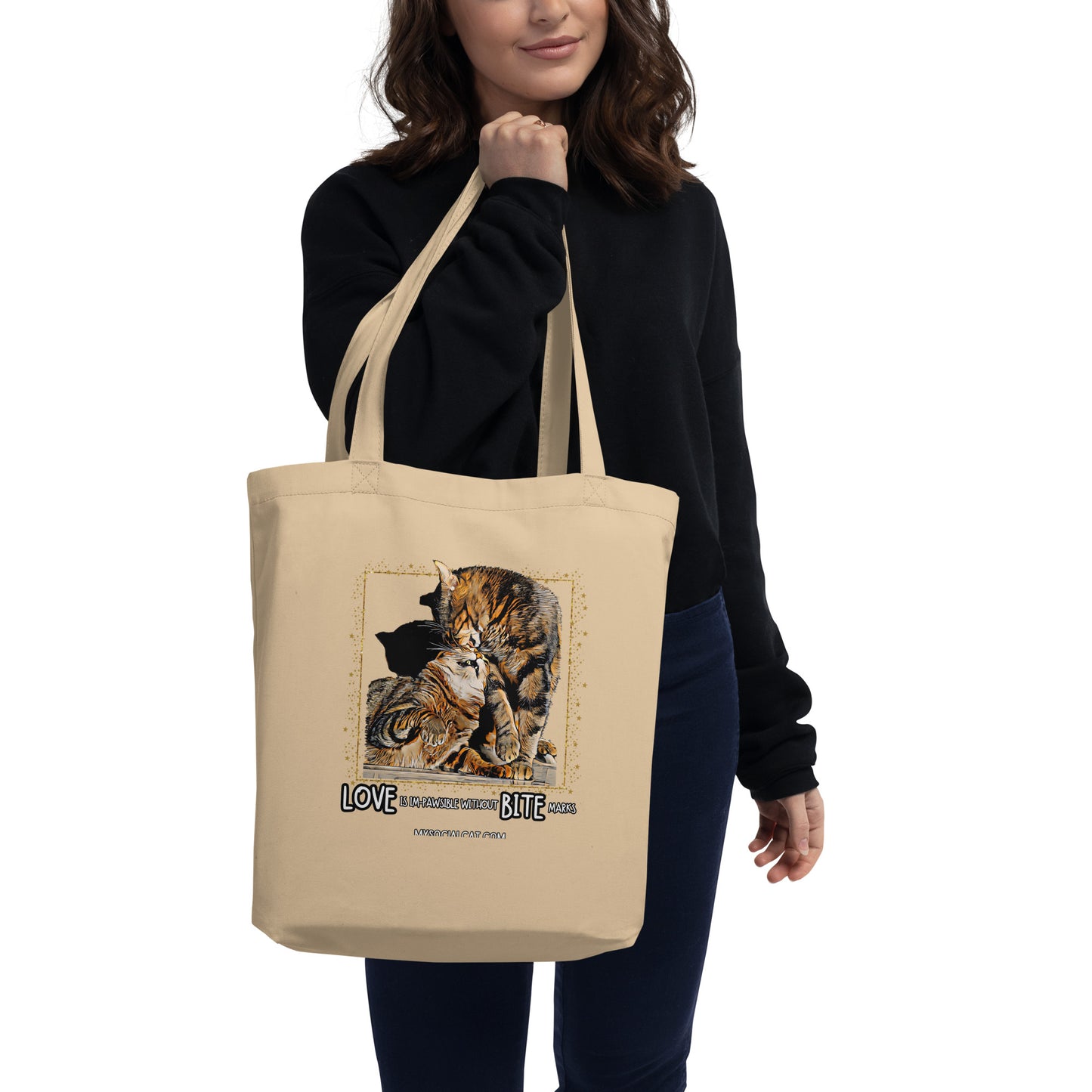 Love Is Im-Pawsible Eco Tote Bag