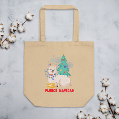 Fleece Navidad Eco Tote Bag