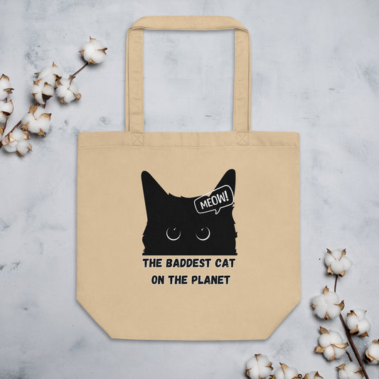 Baddest Cat Eco Tote Bag