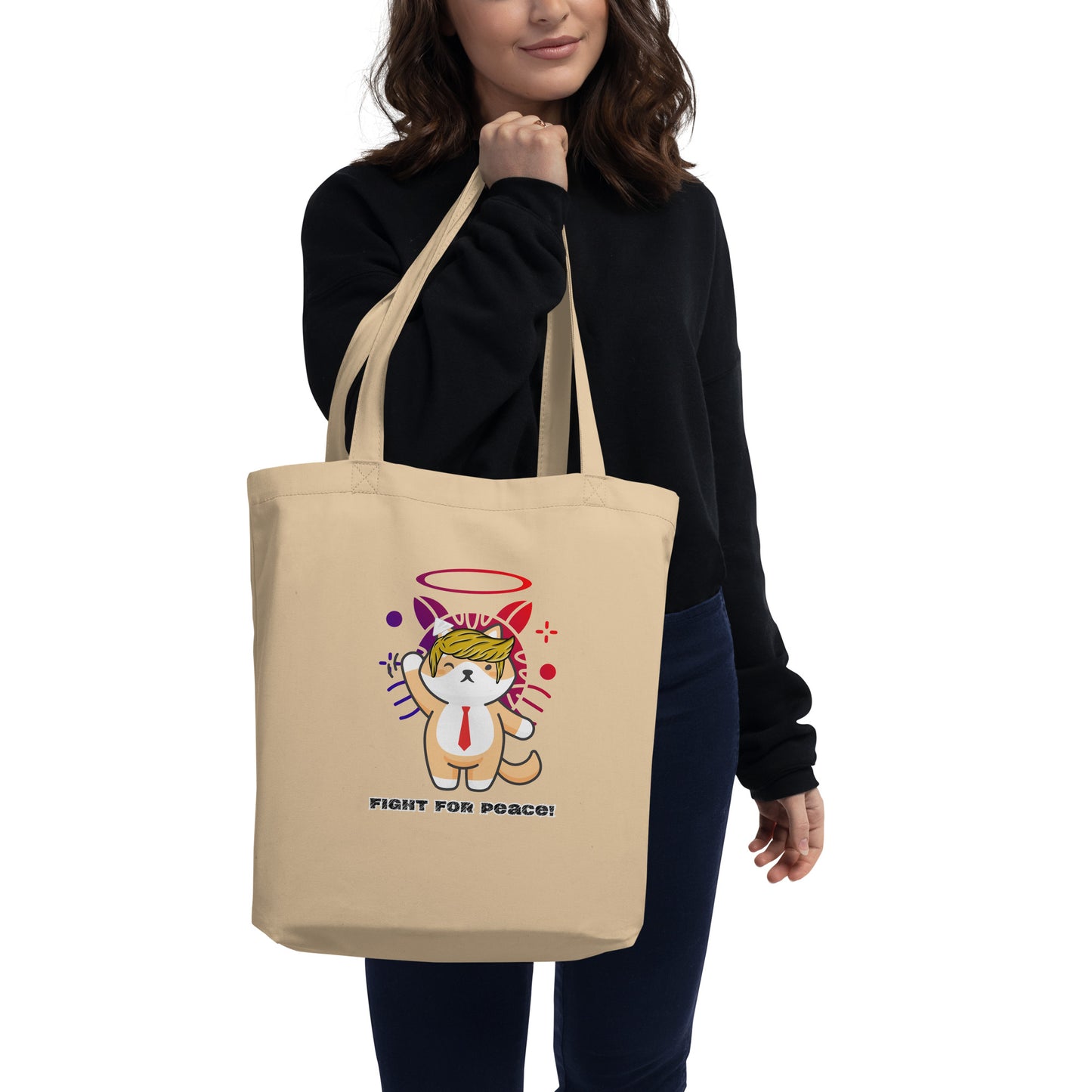 Fight For Peace Eco Tote Bag