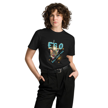 Ego Will Cost You Unisex Premium Tee - My Social Cat Bonafide Boutique LLCEgo Will Cost You Unisex Premium TeeT-shirtMy Social Cat Bonafide Boutique LLCSegoshirt