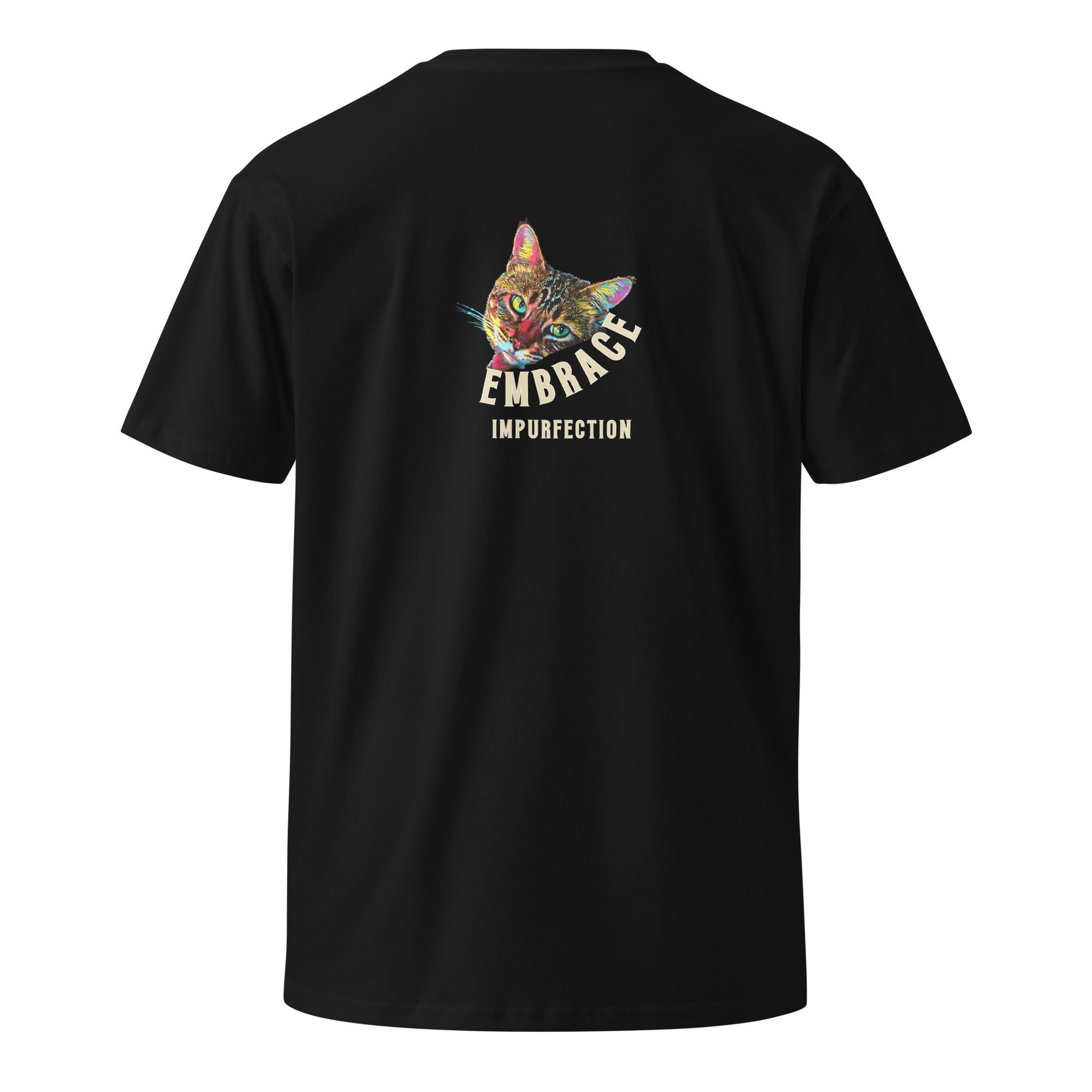 Embrace Impurfection Unisex Premium Tee - My Social Cat Bonafide Boutique LLCEmbrace Impurfection Unisex Premium TeeT-shirtMy Social Cat Bonafide Boutique LLCBlackScatembrace
